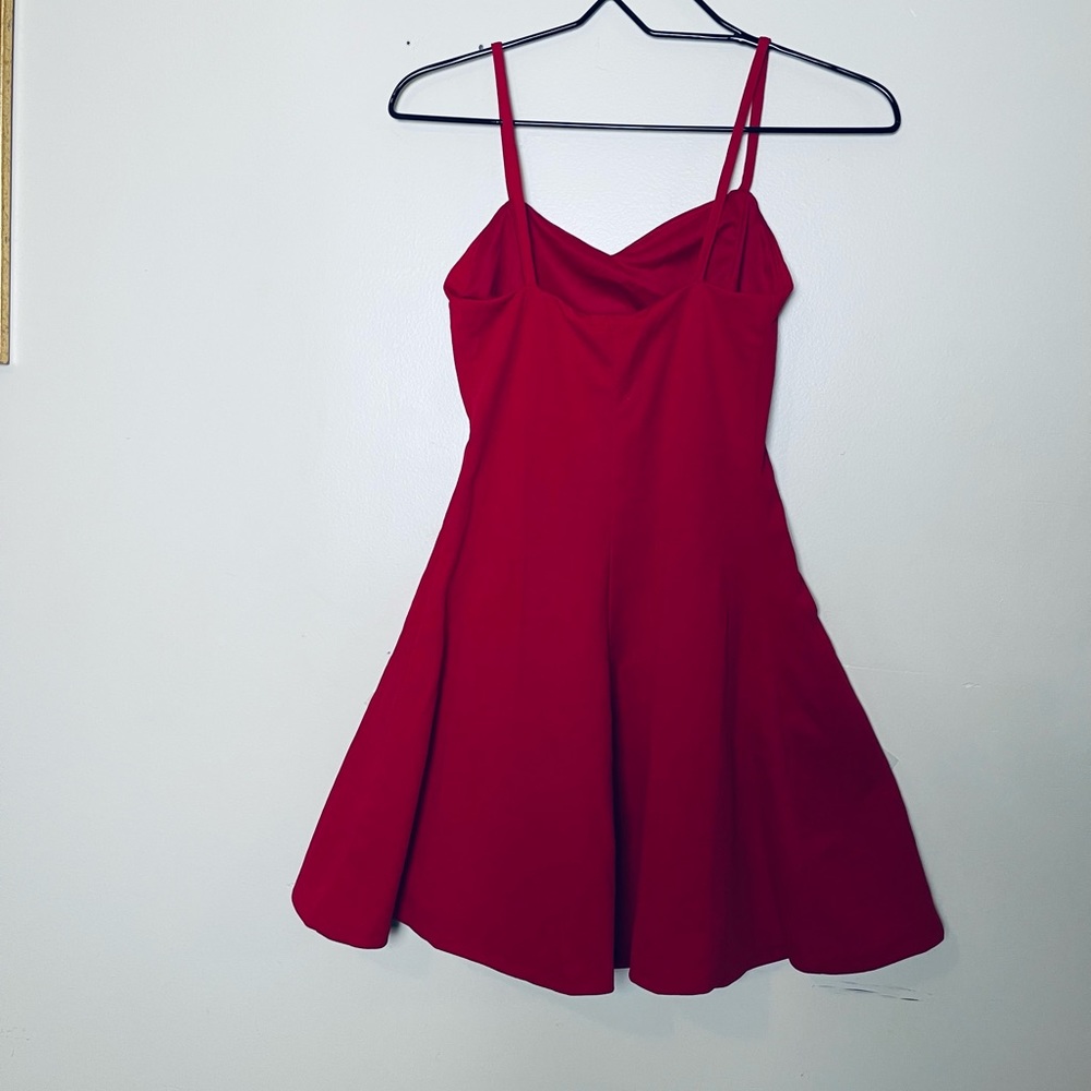 Love Ady Red Swing Dress NWOT